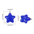 thumbnail image 2 of Uxcell Star Bead Pendants with Charm Loop for Craft, 10Pcs Blue, 2 of 6