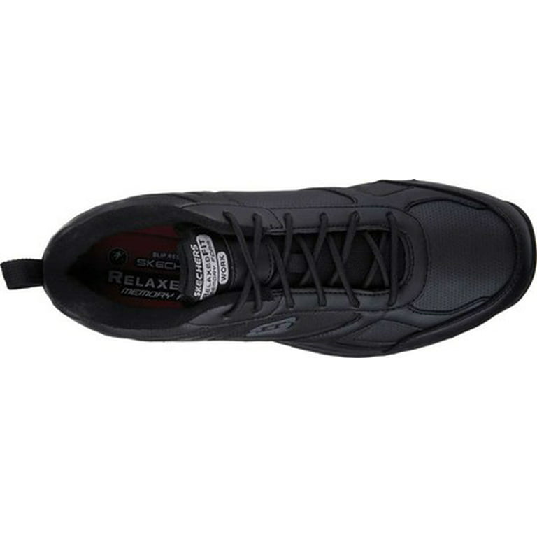 Skechers Work Men's Relaxed Fit Dighton Slip Resistant Shoes - Wide Available Walmart.com