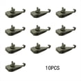 thumbnail image 4 of 10 Uds. Abrazadera para Toldo Clips para Lona Agarre de Bloqueo Resistente Clips de SujecióN para Tienda Toldo de Piscina Cuerda EláStica para Apretar Coche Verde, 4 of 10