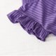 thumbnail image 5 of Vestido de Manga Larga una Línea para las Mujeres Suave Color Sólido Moda Casual Cuello Redondo Manga Corta, 5 of 6