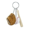 thumbnail image 1 of EGNMCR Keychains Mini Baseball Glove Set Keychain Baseball Keychain Bag Pendant Baseball Pendant Fashion Car Ornament key chain, 1 of 4