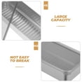 thumbnail image 3 of unbranded Para Tocino De Acero Inoxidable Con Transparente Para Refrigerador, 3 of 7