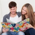 thumbnail image 7 of FORMRS 3 Ring Photo Album 4"x6" Self Adhesive Large Capacity PU Leather Cover, Colorful Hearts, 7 of 7