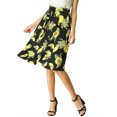 thumbnail image 3 of Allegra K Women's Button Front High Waist Belted Flare Midi Skirt, 3 of 8