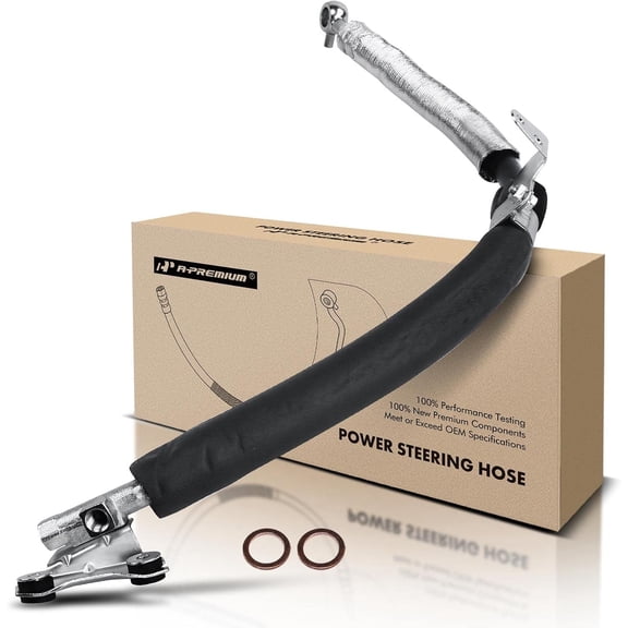 A-Premium Power Steering Pressure Hose Line Assembly Compatible with Nissan Maxima 1999-2003 & Infiniti I30 2000-2001, I35 2002-2004, 3.0L 3.5L, From Pump