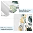 thumbnail image 3 of Green Shower Curtain, Spring Sage Green Gold Eucalyptus Leaves Branches Plants Botanical Watercolor Bath Curtains Waterproof Fabric with Hooks for Home Decor, 72Wx84H, 3 of 6