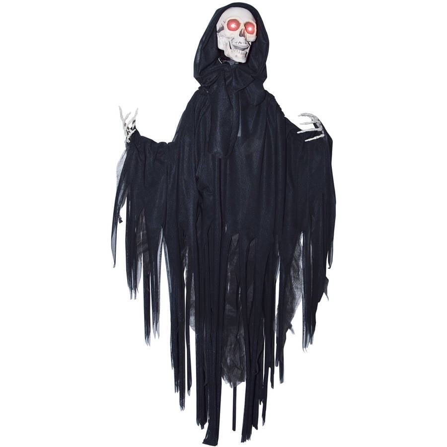 Head Dropping Black Reaper Halloween Decoration - Walmart.com - Walmart.com