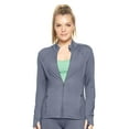 thumbnail image 2 of Expert Brand Women's Airstretch Full Zip Training Jacket, Graphite, Small, 2 of 7