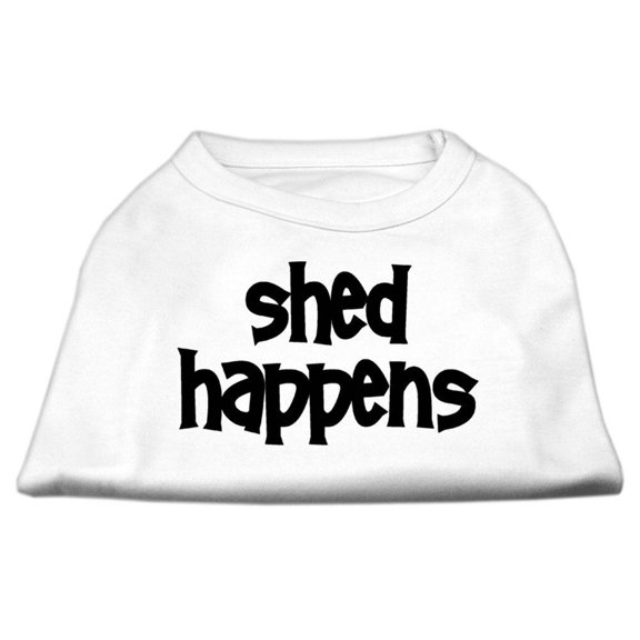 Pet Dog Cat Shirt Screen Printed, "Shed Happens"