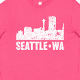 thumbnail image 4 of Inktastic Seattle Skyline Grunge Youth T-Shirt, 4 of 5