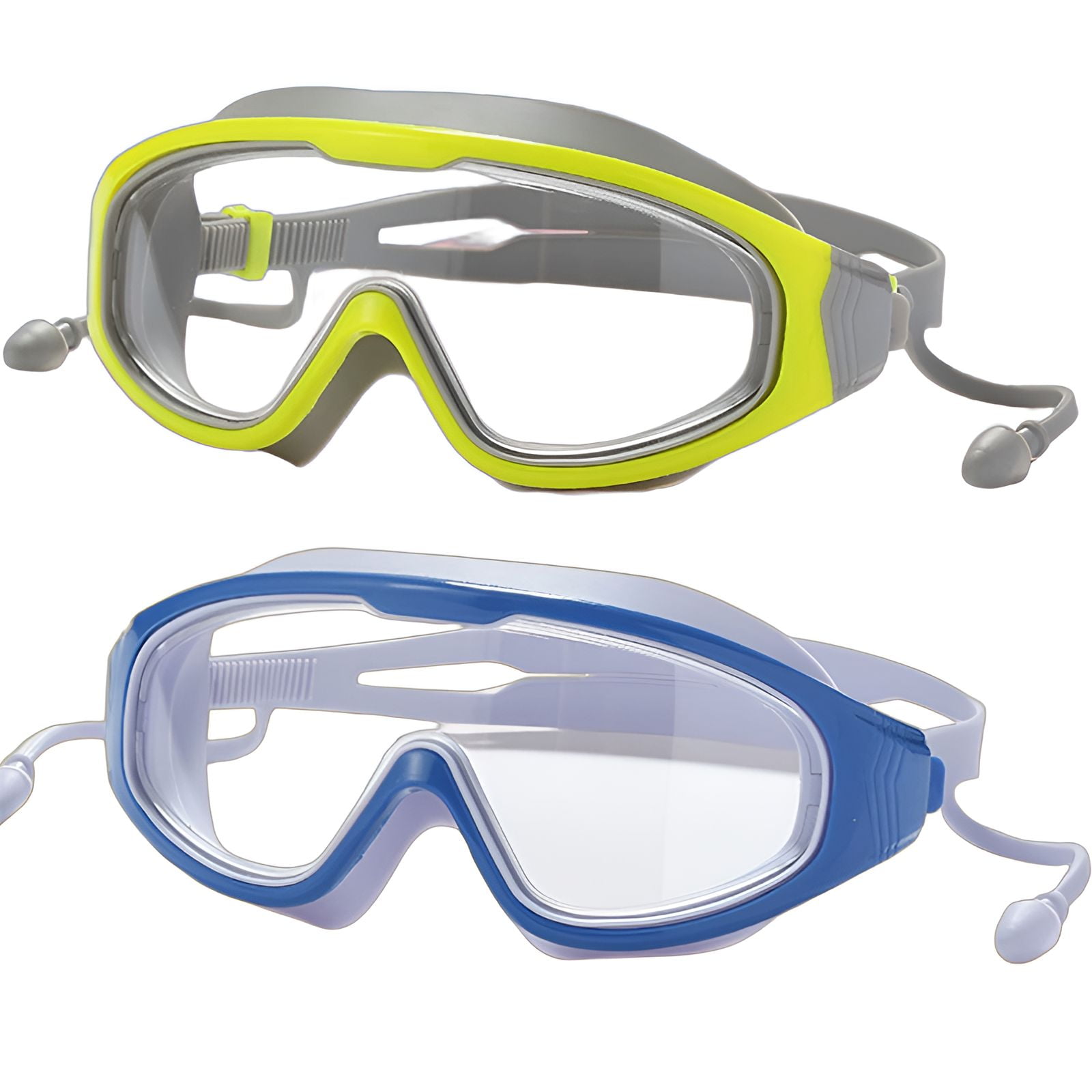 ARENA The One Swim Mask Goggles - Unisex Large Fit, Anti-Fog, Blue/Blue Cosmo