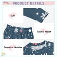 thumbnail image 3 of FORMRS Long Sleeve Top and Pants Pajama Set for Niños 2-Piece Sleepwear, Sizes 18M-8Y, Christmas Santa, 3 of 6