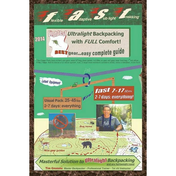 Flexible Adaptive Sub-Light Trekking: Lightest Ultralight Backpacking with Full Comfort, (Paperback)
