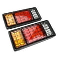 thumbnail image 2 of 2pcs 12V LED Tail Lights Brake Reverse 40 LEDs Indicator Lights for Trailer Truck Boat, 2 of 7
