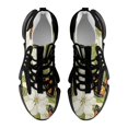 thumbnail image 5 of Blue Floral Butterfly Walking Shoes for Men Woman Lightweight Tennis Fashion Elastic Sports Shoes Cushion Basketball Shoes, 5 of 7