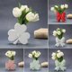 thumbnail image 2 of Jarrón de cerámica con lazo para flores, moderno jarrón con lazo para flores, para el hogar, la oficina, centro de mesa, jarrón decorativo con plantas florales., 2 of 8