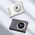 thumbnail image 4 of Mini Cámara HD de 48 MP Pantalla IPS de 2,4 Pulgadas Cámara Digital con Zoom de 16X Cámara de Vídeo 4K con Luz de Relleno para Niños Estudiantes, Negro, 4 of 5