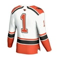 thumbnail image 3 of Unisex GameDay Greats #1 White Oregon State Beavers Lightweight Hockey Fashion Jersey, 3 of 4