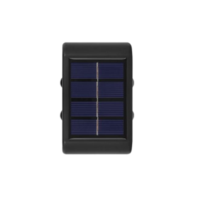 Toystoory 2 piezas de luz solar Lámpara decorativa Valla Suministros para el hogar Iluminación vial Conveniencia de ahorro de energía Luces de calle Iluminación y accesorios Luz calida Toystoory HA073190-02