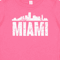 thumbnail image 4 of Inktastic Miami Skyline Grunge Boys or Girls Baby T-Shirt, 4 of 5