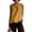 Yellow #018, variant on Women's Linen Sleeveless Blouse Elegant Crew Neck Scalloped Hem Tank Top for Casual Office Wear, 2XL