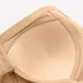 thumbnail image 4 of Women's High Impact Racerback Bra Women's Nursing Bra Maternity Sleeping Underwear Large Size Large Cup No Underwear Women Daily Bra Beige 3Xl, 4 of 5