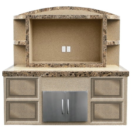 Crystal Outdoor Entertainment Center