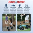 KneeRover QUAD Jr Heavy Duty All Terrain Knee Scooter for Adults, 4