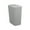 Gray #3, variant on Small Plastic Trash Can with Press Lid | 13.6x8.8x6.2in Bathroom Wastebasket | Flip Top Garbage Bin for Toilet, Office, Bedroom | Odor-Proof Design in Gray/Green/White
