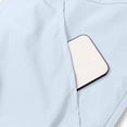 thumbnail image 6 of CFLVAEK Plus Size Rain Jacket for Women Lightweight Waterproof Hooded Windbreaker Spring Fall Hiking Outdoor Raincoat with Hood Light Blue L, 6 of 10