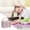 Pink, variant on SHIMELE Vintage Wireless Bluetooth Speaker, Mini Portable Outdoor Speaker, Compact Retro Design, HIFI Sound, Multi-Play Modes (Bluetooth/TF/AUX/USB)