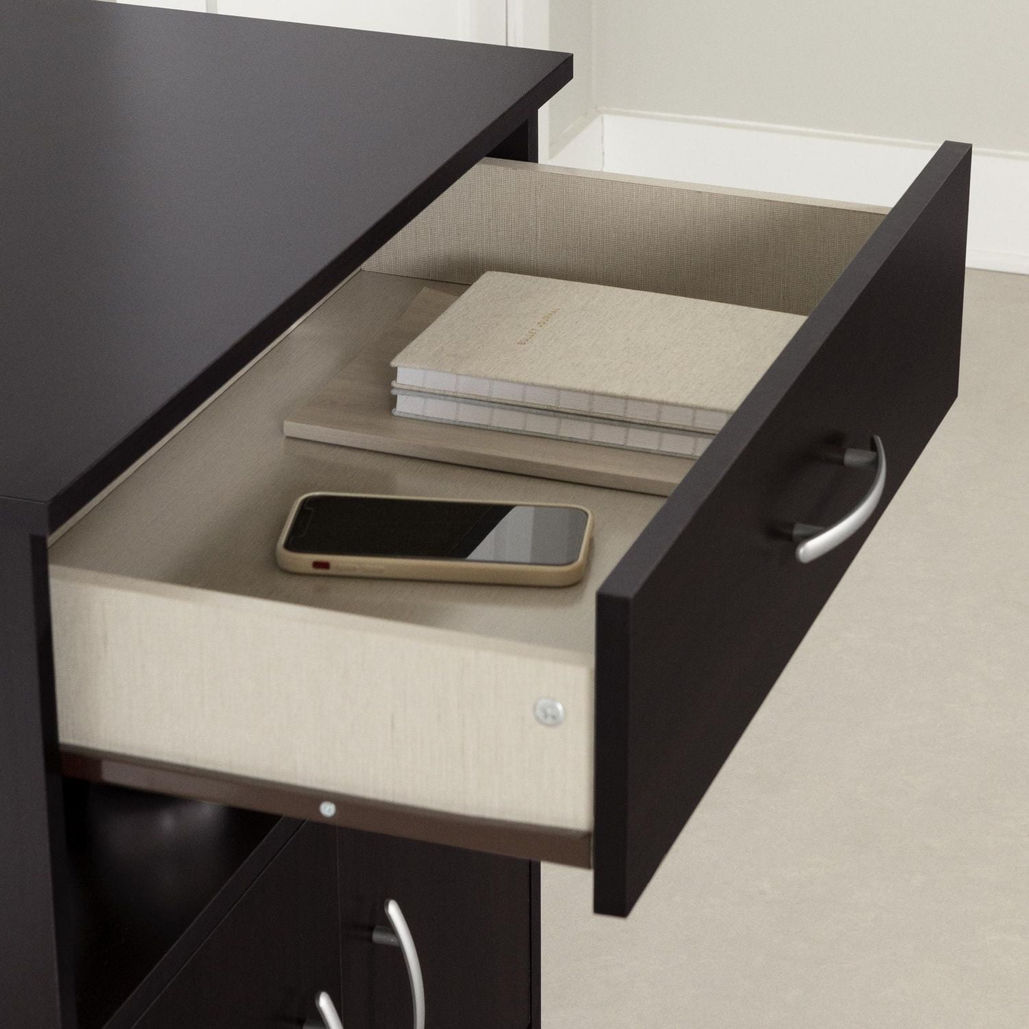 Rangement à micro-ondes sur roulettes collection Fiesta de Meubles South Shore