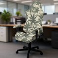 thumbnail image 5 of Whosucclay Green Camo Print Gaming Chair Covers, with Armrest Cover Computer Chairs Slipcovers Stretchable Elastic Machine Washable Gaming Chair Seat Cover with Zipper, 5 of 8
