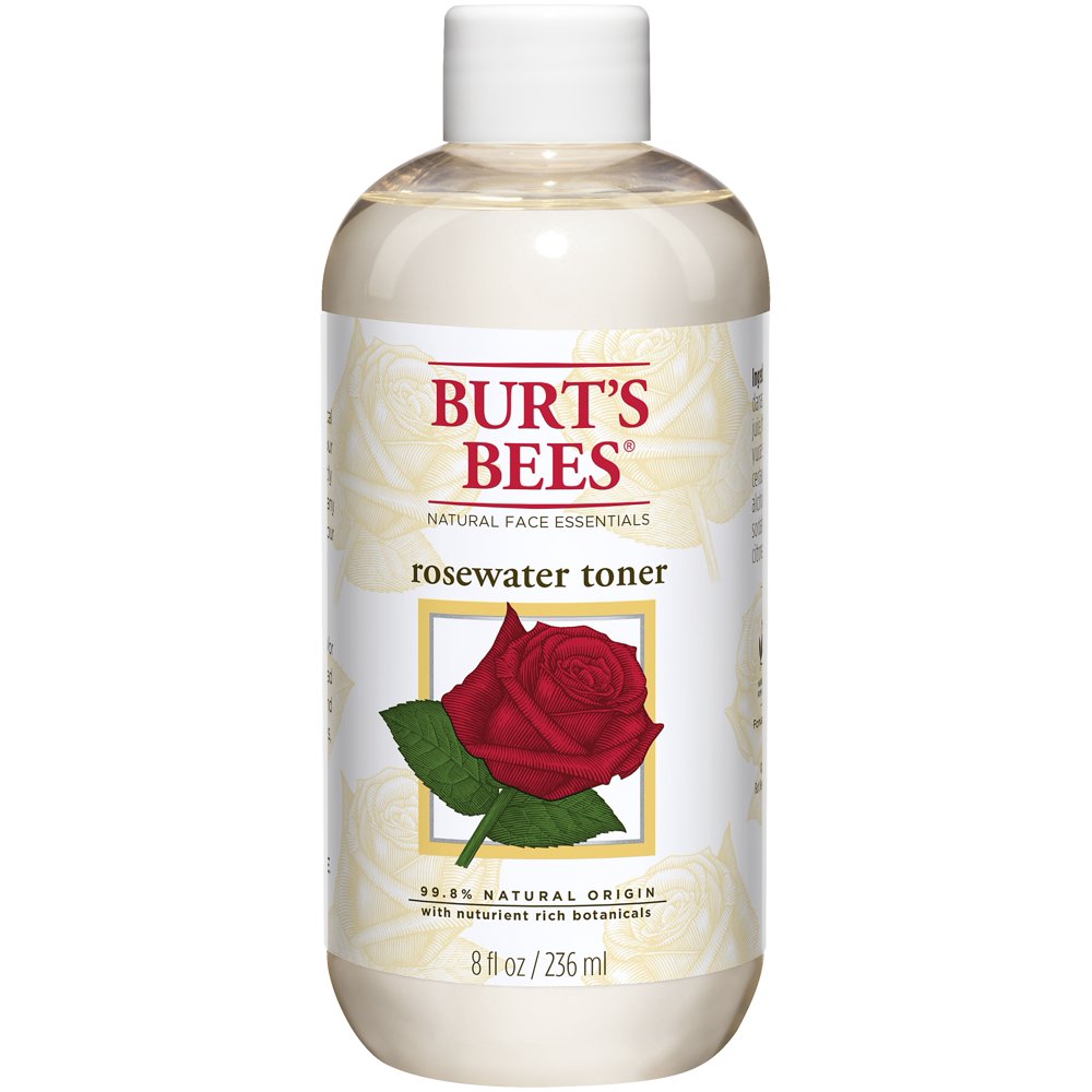 Burt's Bees Rosewater Facial Toner with Nuturient Rich Botanicals, 8
