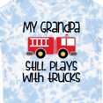 thumbnail image 4 of Inktastic Firefighter Grandpa Plays with Trucks Boys or Girls Toddler T-Shirt, 4 of 5