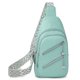 thumbnail image 2 of Bolsa De Pecho Bolso de pecho para mujer, bolso cruzado de moda de cuero PU, riñonera, riñonera (verde) Tmvgtek Para Estrenar, 2 of 9