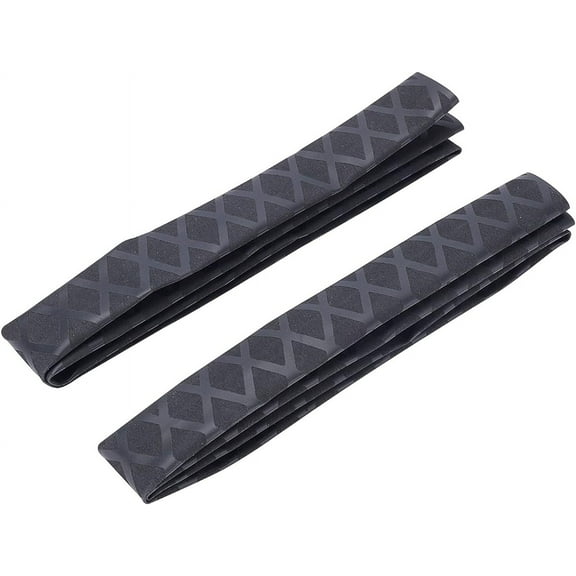 Heat Shrink Rod Wrap for Fishing Rods 2 Pcs X-Tube Heat Shrink Wrap Heat Shrink Sleeve Wrap Tubing with Non Slip Waterproof for Badminton Handle Diameter 22mm