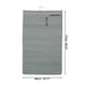 thumbnail image 2 of Organizador de armario colgante Unique Bargains con bolsillos de malla y gancho de metal giratorio, bolsas de almacenamiento para armario gris, 2 of 5