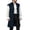 Blue, variant on Men'S Medieval Renaissance Sleeveless Costume Vest Robe For Halloween Party Cosplay Role Play Themed Event Masquerade Dress Up Outfit