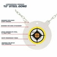 thumbnail image 5 of Ez Aim 10" Hardrock Ar500 Steel Gong Shooting Target, Multi-Color, 5 of 6