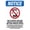 Warning Sign 1, variant on This is A Critical Care Area Turn Off Wireless Devices Sign 8"x12" - Security Metal Wall Decor for Hospital, Business Office Yard Street Road Home