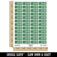thumbnail image 2 of Beary Very Nice Work Teacher Student School Sticker Set - Dark Green - Gloss Finish - 1.25" Mini, 2 of 7