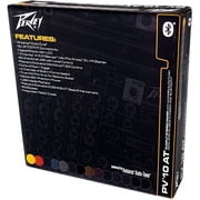 Peavey PV 10 BT 10 Channel Compact Mixing Mixer Console with Bluetooth + Rackmount Kit