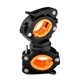thumbnail image 1 of 360 Degree Rotational Bike Flashlight Mount Holder Adjustable Lightwight Rubber HandleBar Extender Bike Bracket Clip Clamp (Black and Orange), 1 of 4
