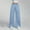 Light Blue, variant on Women Elastic Waist Wide Leg Jeans Loose Fit Baggy Denim Pants
