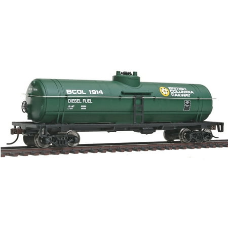 Large Scale Single Dome - Walthers Trainline HO Scale Single Dome Tank Car British Columbia Railway/BCRail