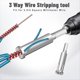 thumbnail image 2 of 4 Piezas para Taladro Herramienta de Torsión de Alambre, Destornillador Conector de Herramienta de Pelado de Alambre de Tuerca de Alambre, Herramientas de Pelado Rápido de Cables, 2 of 7