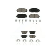 CMX Front Rear Ceramic Brake Pads Kit for Car Toyota Corolla Scion xB Matrix Pontiac Vibe KCX-100432