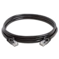 thumbnail image 2 of Cmple - 2 Pack Cat6 Ethernet Cable 7 ft Cat 6 Network Patch Cord with RJ45 Connectors 10Gbps Router LAN Ethernet Cables 550Mhz Cat 6 Wire - Black, 2 of 7