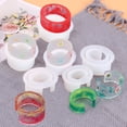 thumbnail image 2 of 6 Sizes  DIY Wide Acrylic Bracelet Silicone Molds Kit Open Cuff Bracelet Bangle Resin Casting Mould Jewelry Making Tools, 2 of 3